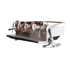 Slayer Steam LP 3 Group Volumetric Espresso Machine - White 8 Slayer Steam LP 3 Group Volumetric Espresso Machine - White -Coffee Shop steamlpx gwhite 3g front 5fde842f d7b5 422a 9912 0caff54d92f0