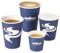 Lavazza 8oz Single Wall Takeaway Cups (1000)