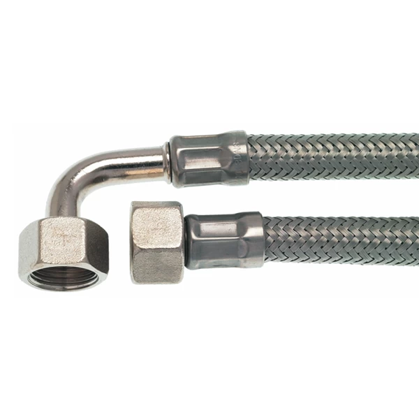 3/8" F X 3/8" F Elbow 200cm (78") Flex Hose - FC 1 3/8" F X 3/8" F Elbow 200cm (78") Flex Hose - FC