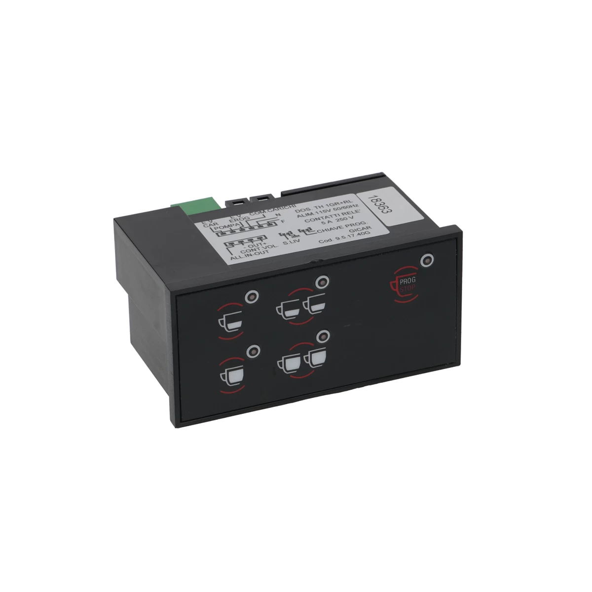 Wega 5 Button 115V Touchpad W/Microprocessor (Special Order Item) 1 Wega 5 Button 115V Touchpad W/Microprocessor (Special Order Item)