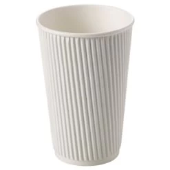 16oz White Ripple Cups (500)