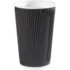 16oz Black Ripple Cups (100)