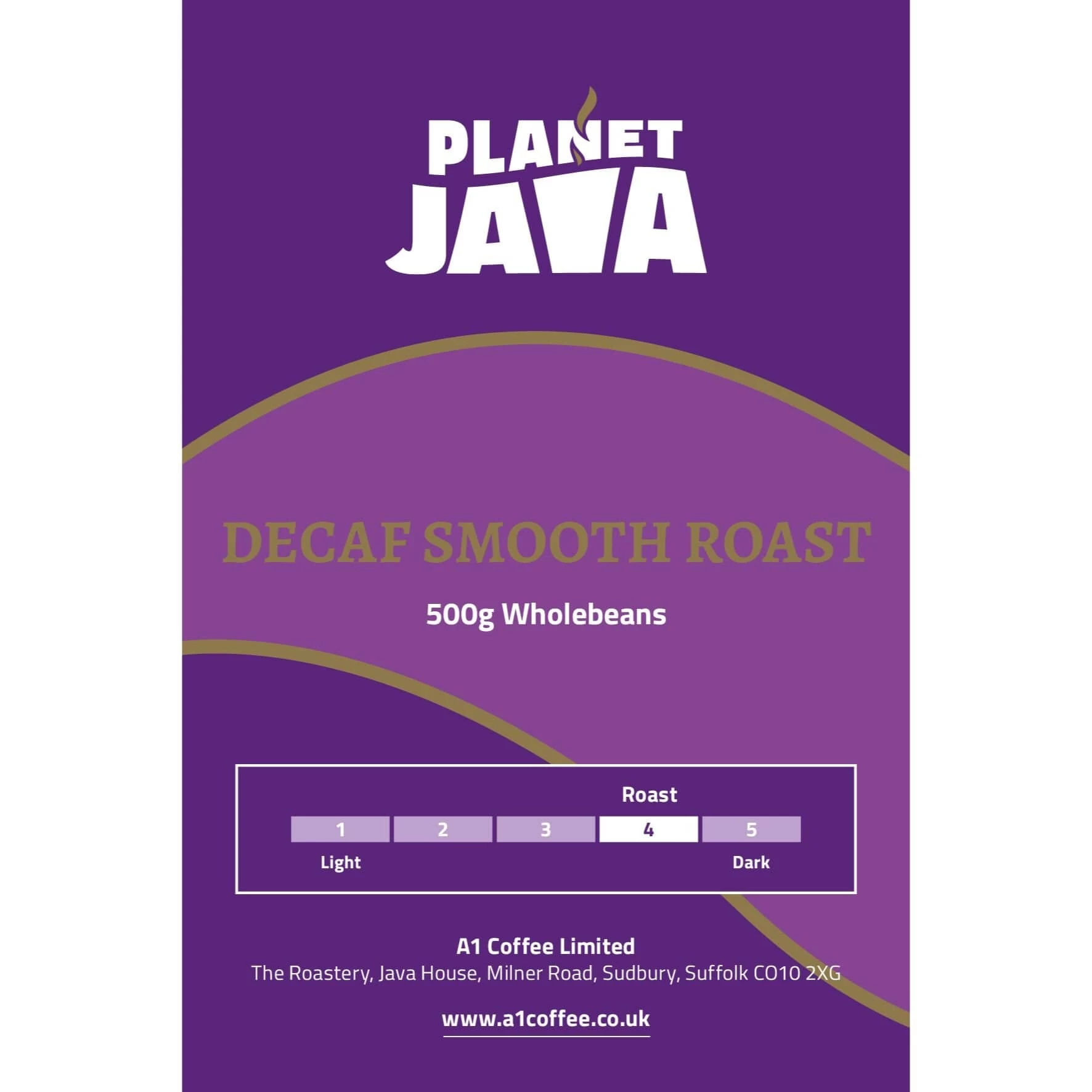 Planet Java Decaf Smooth Roast Coffee Beans (500g) 1 Planet Java Decaf Smooth Roast Coffee Beans (500g)