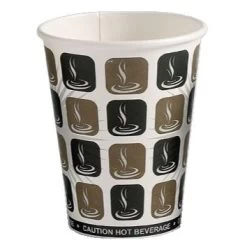 12oz Cafe Mocha Single Wall Cups (1000)