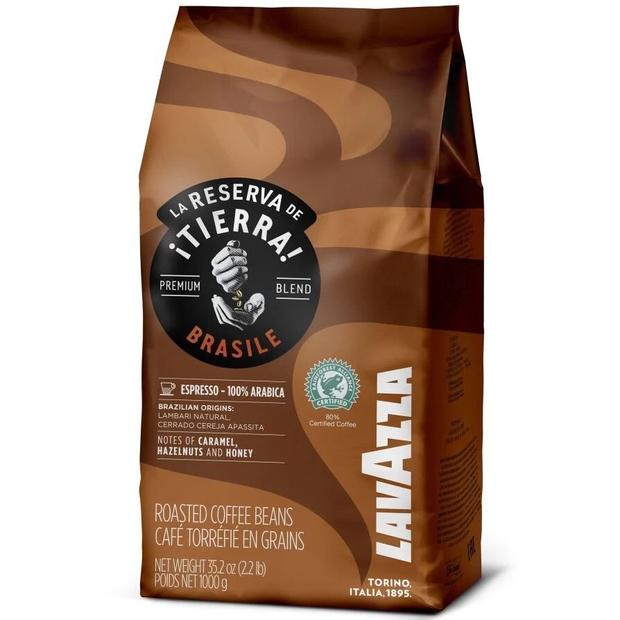 Lavazza "Origin" Tierra Brasile 100% Arabica Beans (6 X 1 Kg) 1 Lavazza "Origin" Tierra Brasile 100% Arabica Beans (6 X 1 Kg)