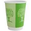 12oz Vegware 'Green Tree' Double Wall Cups (500)