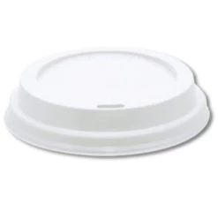 8oz White Sip Lids For Hot Cups (1000)